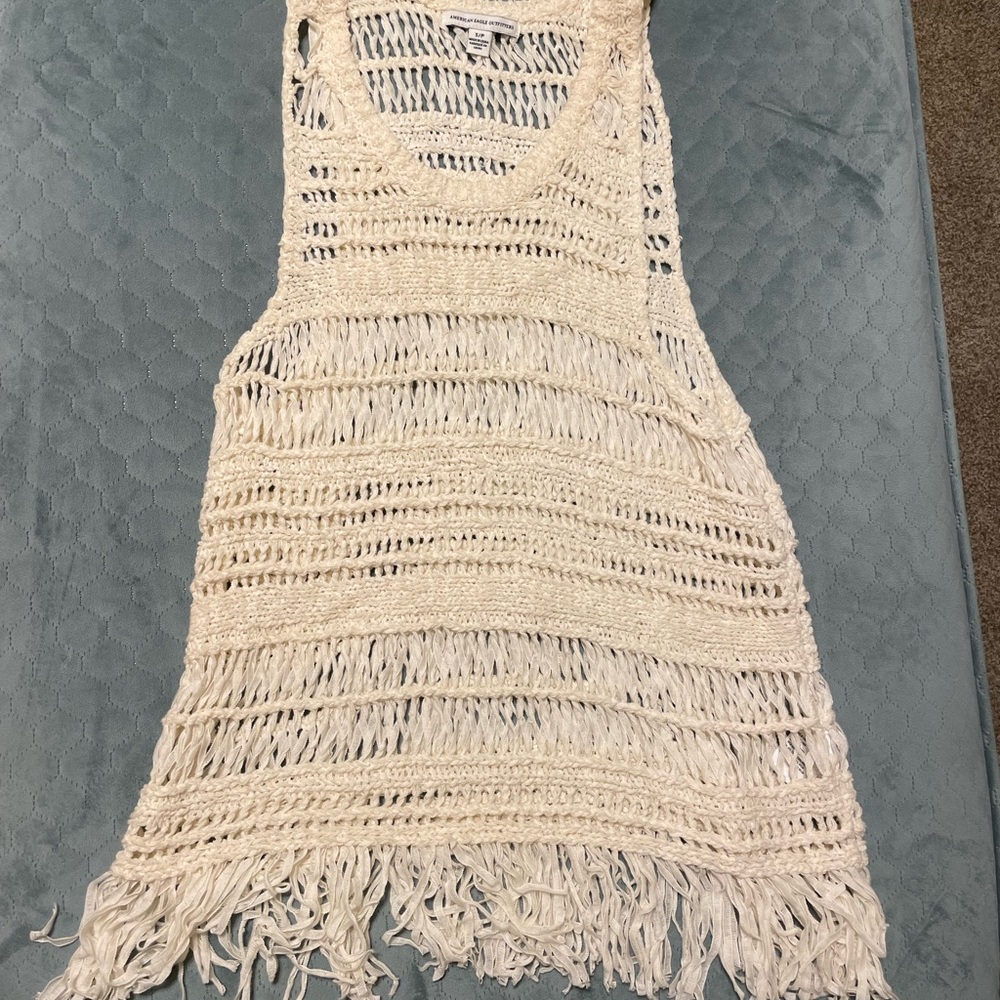 American eagle fringe top